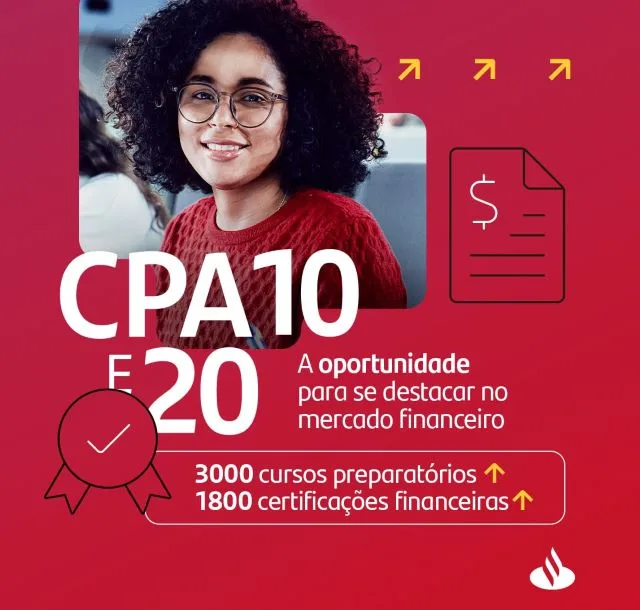 cartaz divulgação cpa Santander