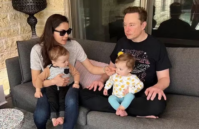 Elon Musk e filhos