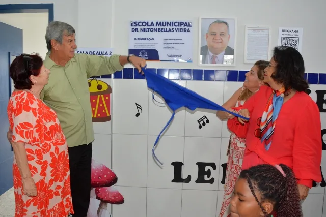 Inauguracao da Escola Nilton Bellas Vieira Foto ACM (35)