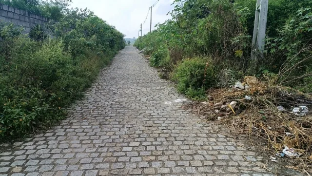 Rua Palmeira dos Índios, no bairro Santa Mônica ll, em Feira de Santana