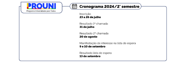 cronograma completo: