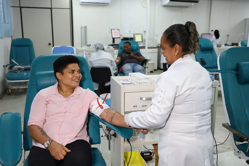 doação de sangue hemoba olimpiadas