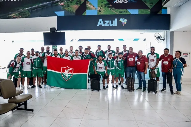 Fluminense de Feira segue para Porto Seguro