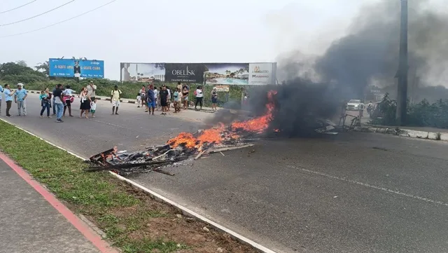 Manifestação de moradores