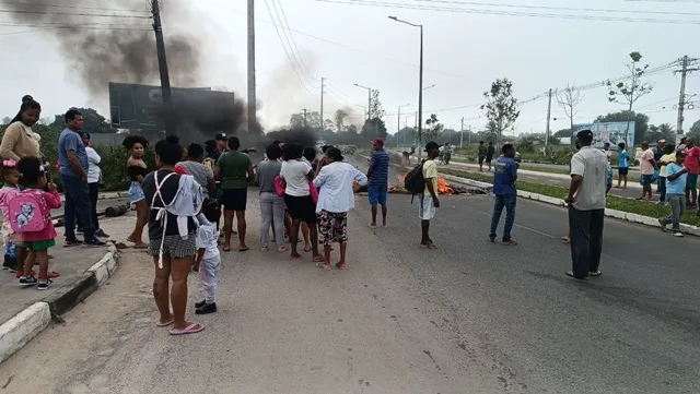 Manifestação de moradores