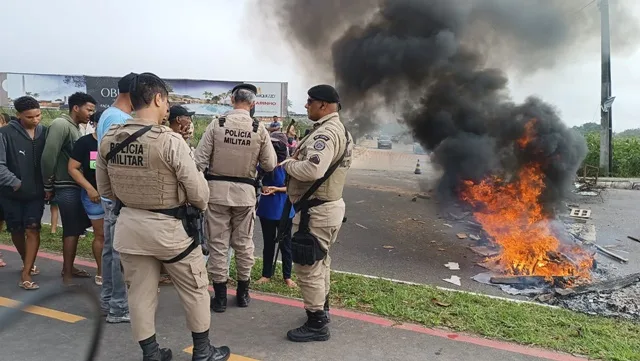 Manifestação de moradores