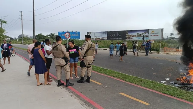 Manifestação de moradores