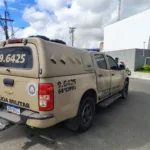 Polícia Militar no centro de Feira de Santana