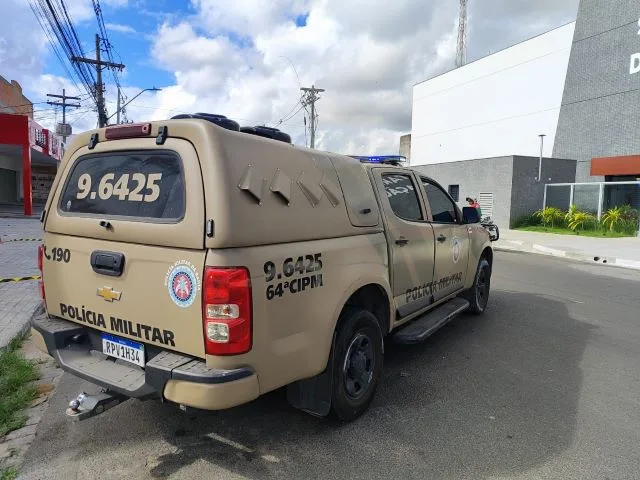 Polícia Militar no centro de Feira de Santana